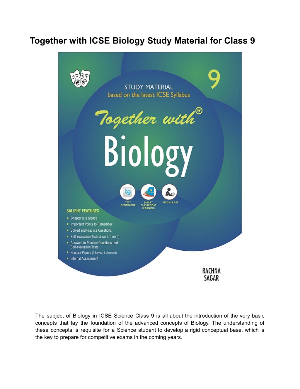 biology topics for presentation class 9