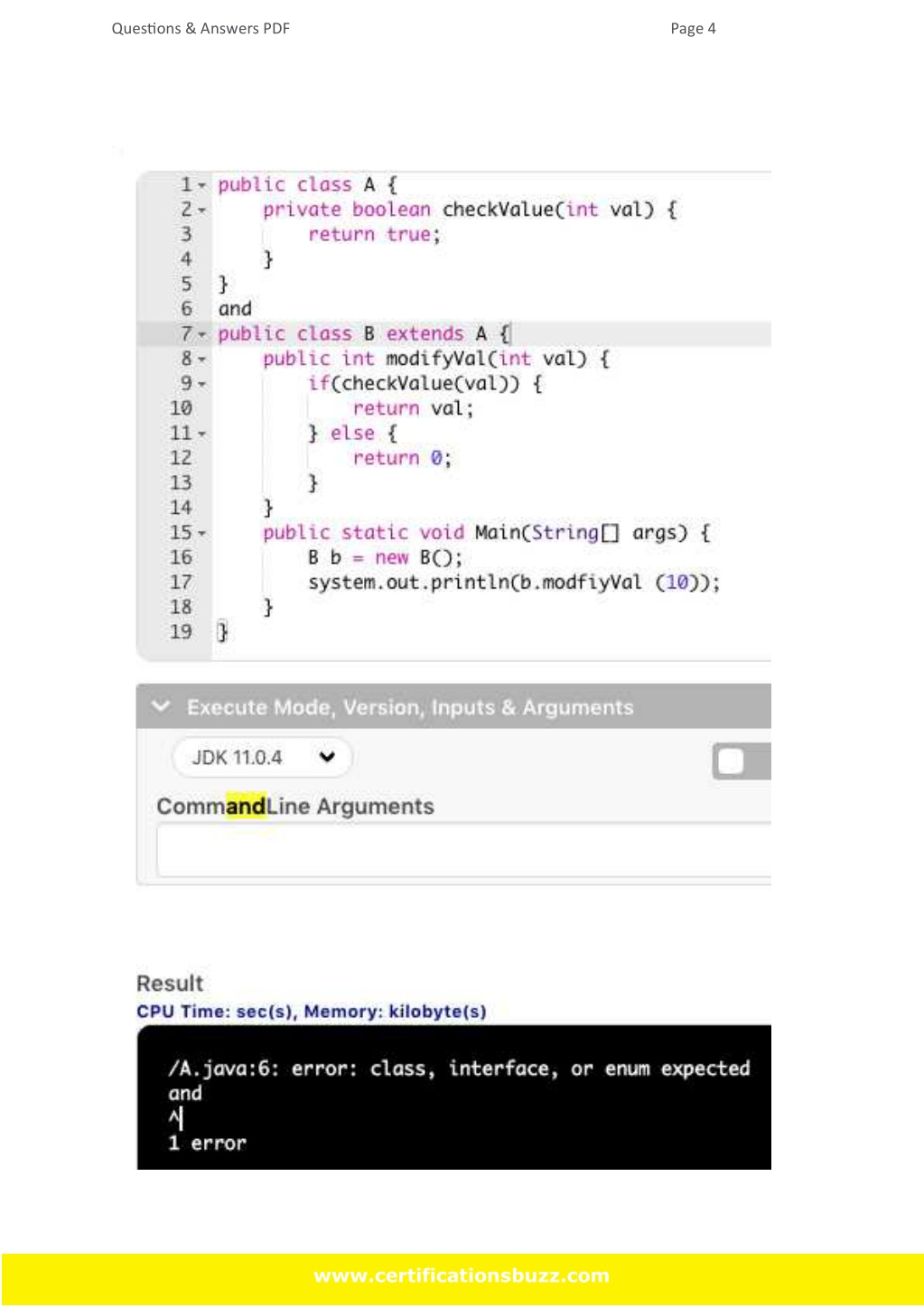 New 1Z0-819 Exam Questions