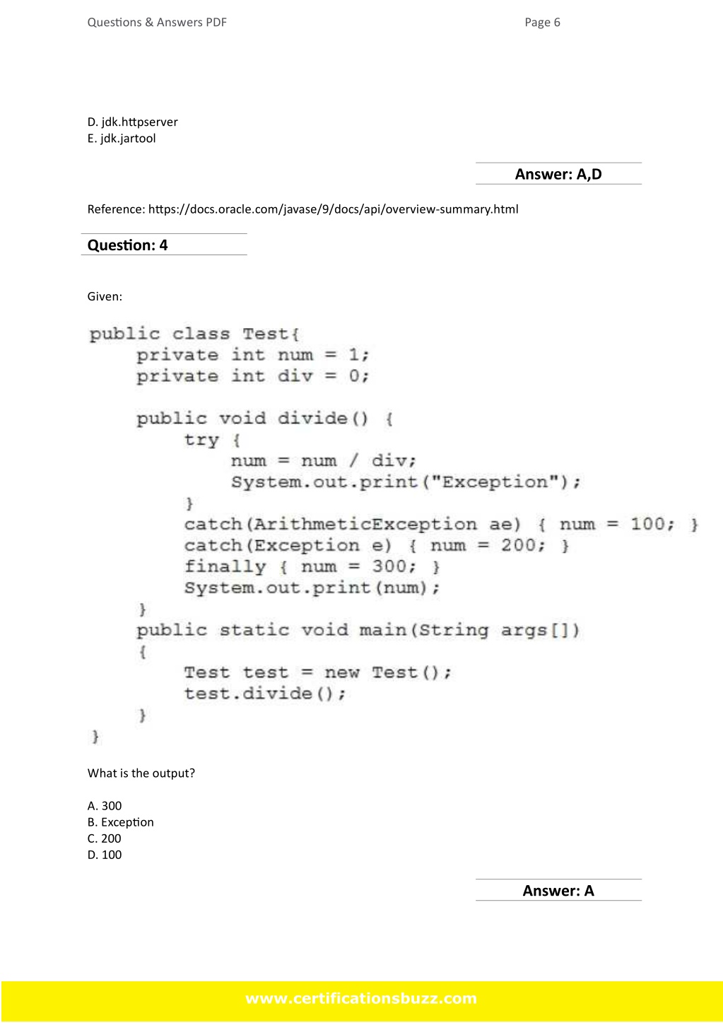 Practice 1Z0-819 Exam