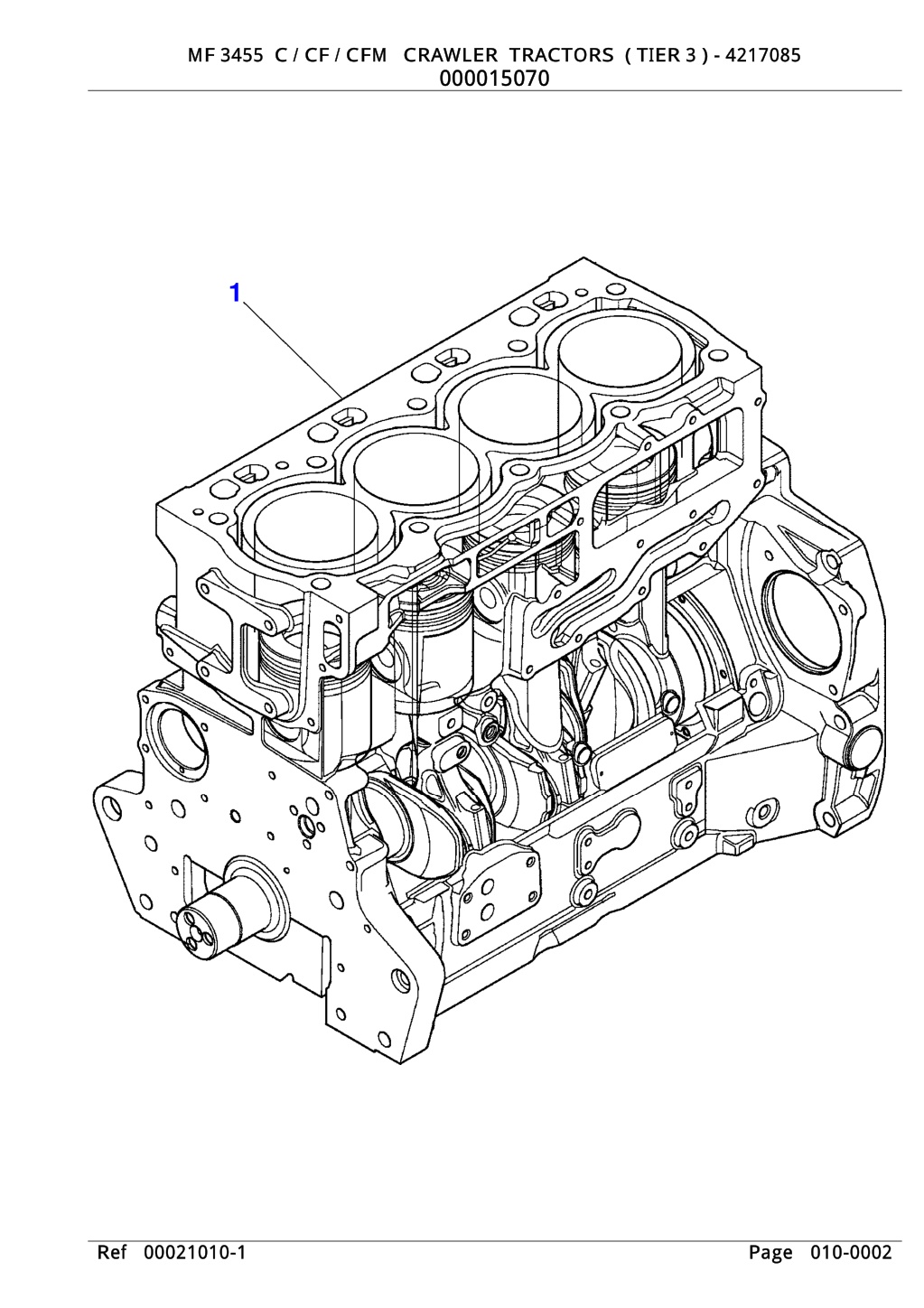 Ppt Massey Ferguson Mf Cf Crawler Tractors Tier Parts