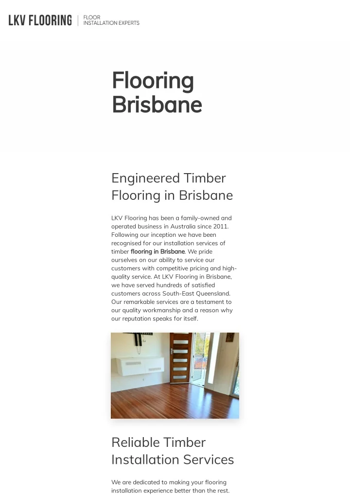PPT Flooring Brisbane PowerPoint Presentation, free download ID10604807