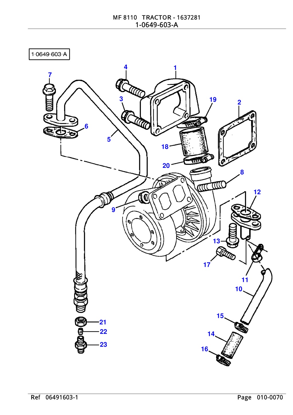 PPT - Massey Ferguson MF8110 TRACTOR Parts Catalogue Manual PowerPoint ...