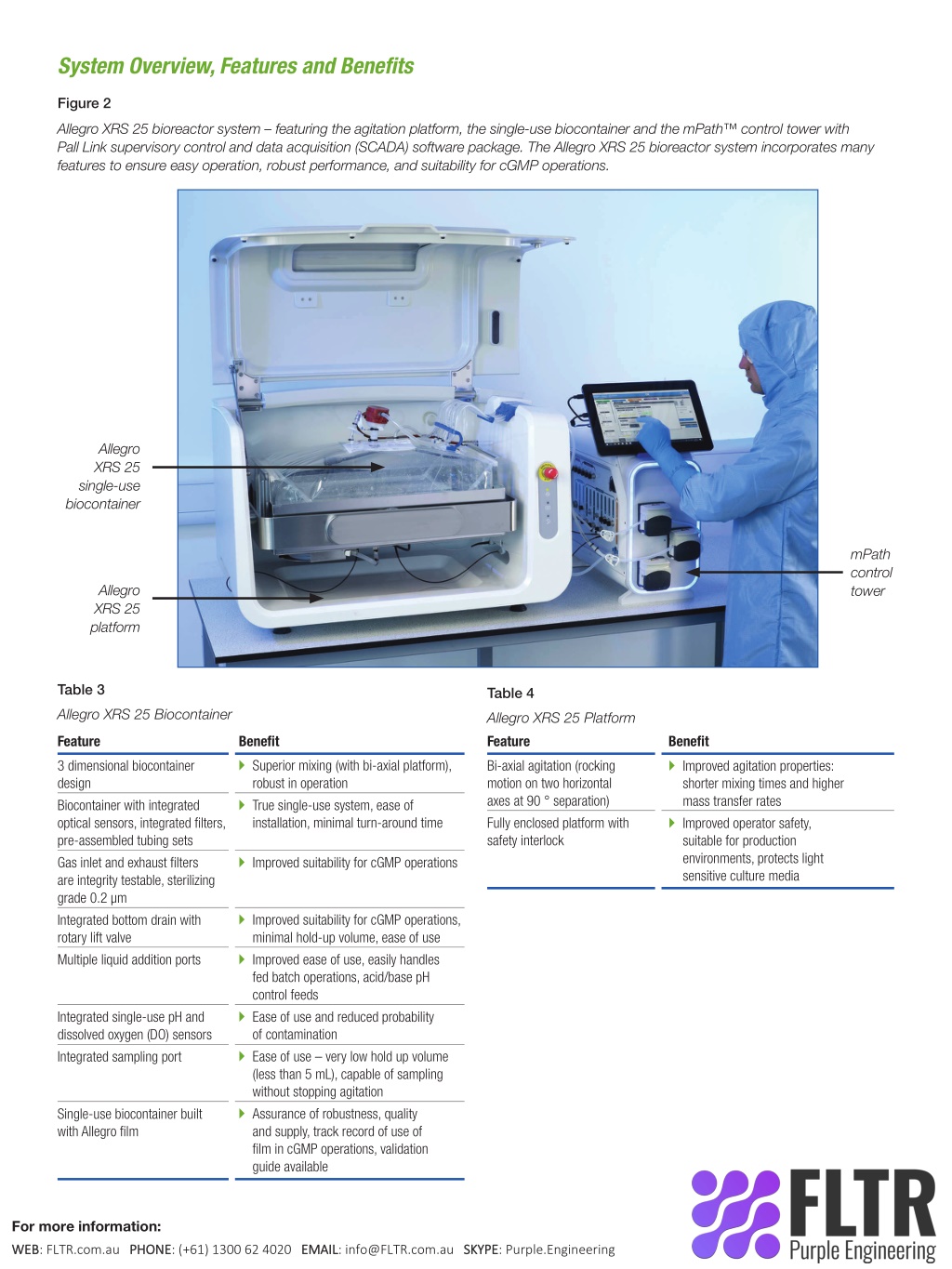 PPT - Allegro™-XRS-25-Bioreactor-System-FLTR-Purple-Engineering ...