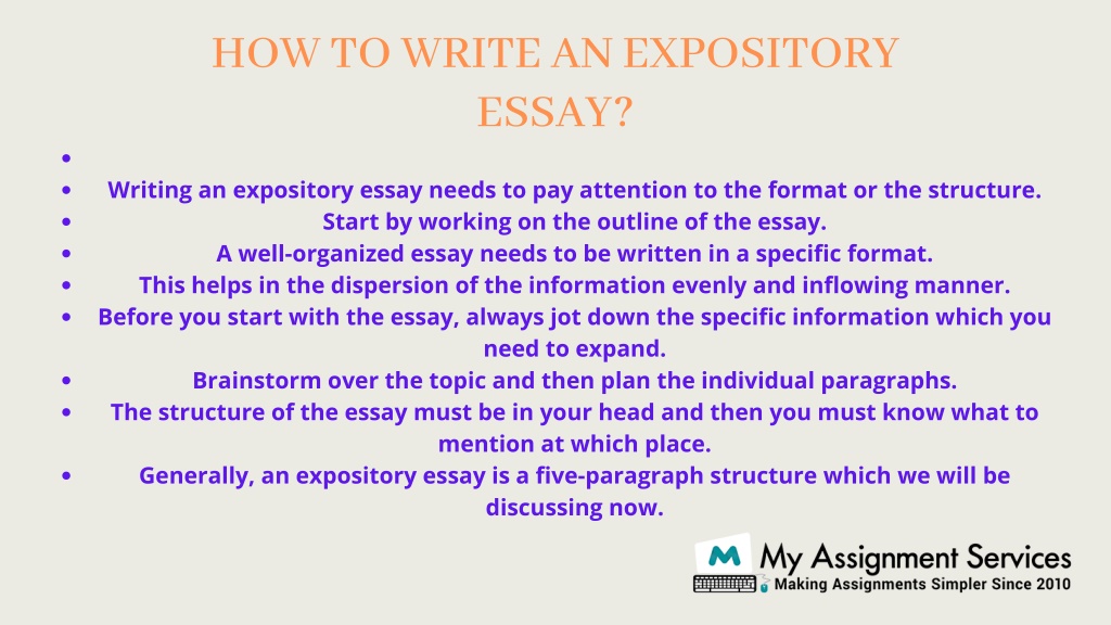 PPT - How to write Expository Essay PowerPoint Presentation, free ...