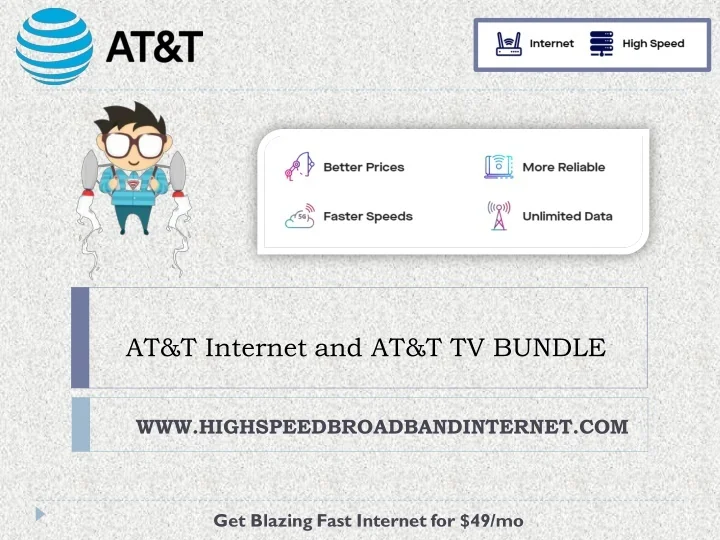 PPT ATT and ATTTV BUNDLE High Speed Broadband