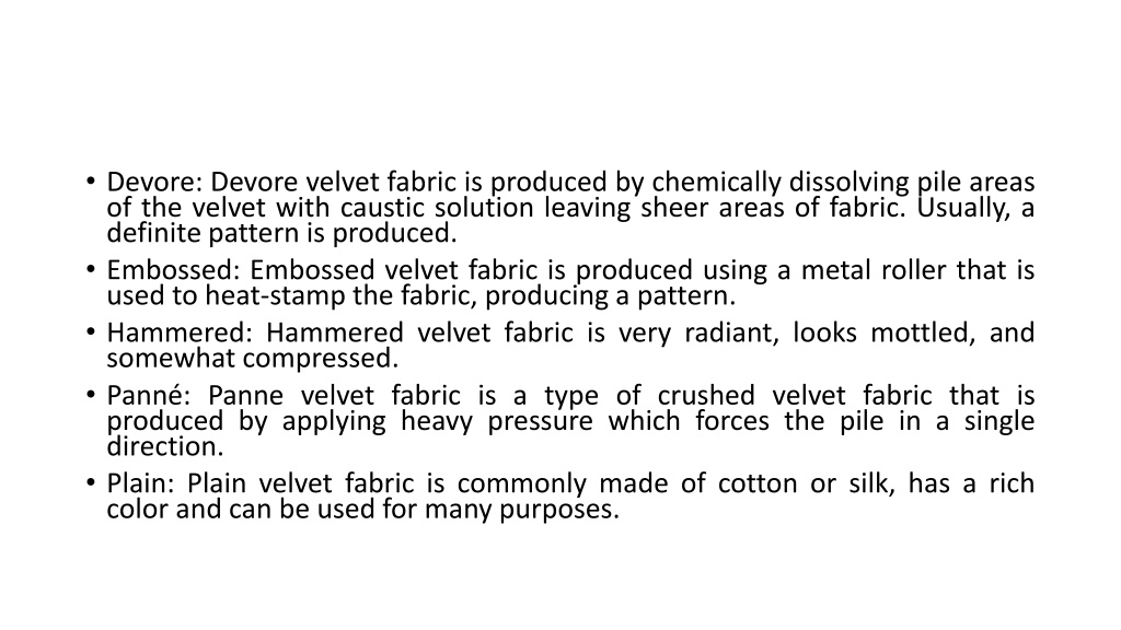 PPT - Know your Embroidered Velvet Fabric well PowerPoint Presentation ...