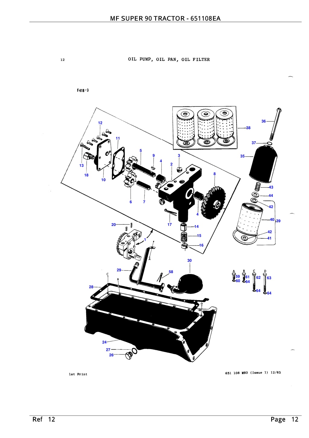 PPT - Massey Ferguson MF SUPER 90 TRACTOR Parts Catalogue Manual ...