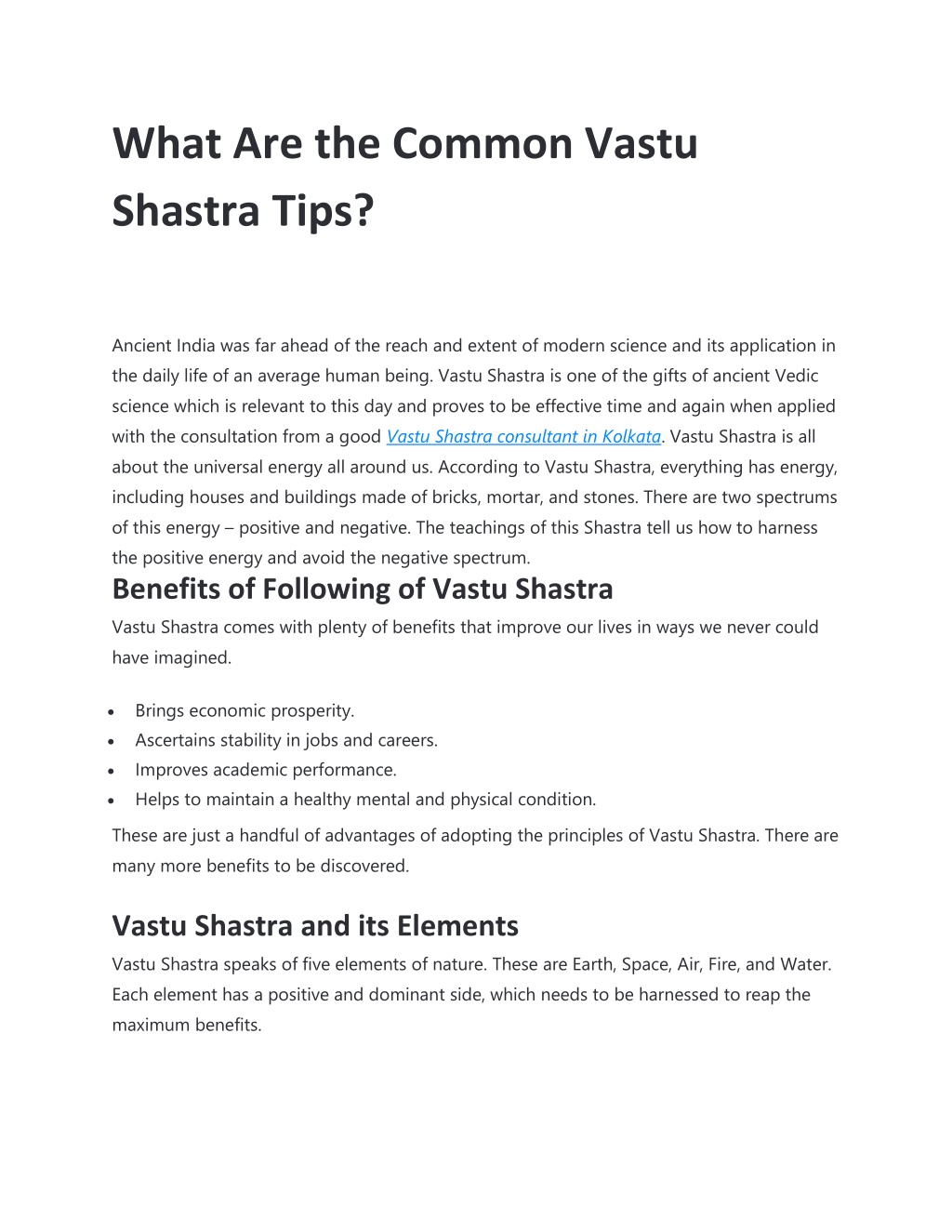 PPT - What Are The Common Vastu Shastra Tips-converted PowerPoint ...