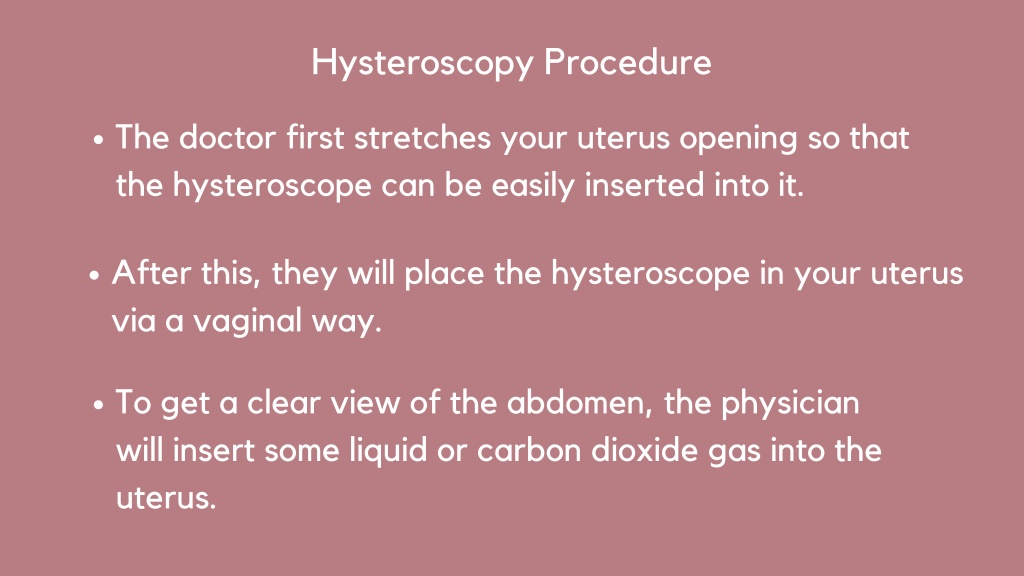 Ppt A Comprehensive Guide To Hysteroscopy Powerpoint Presentation