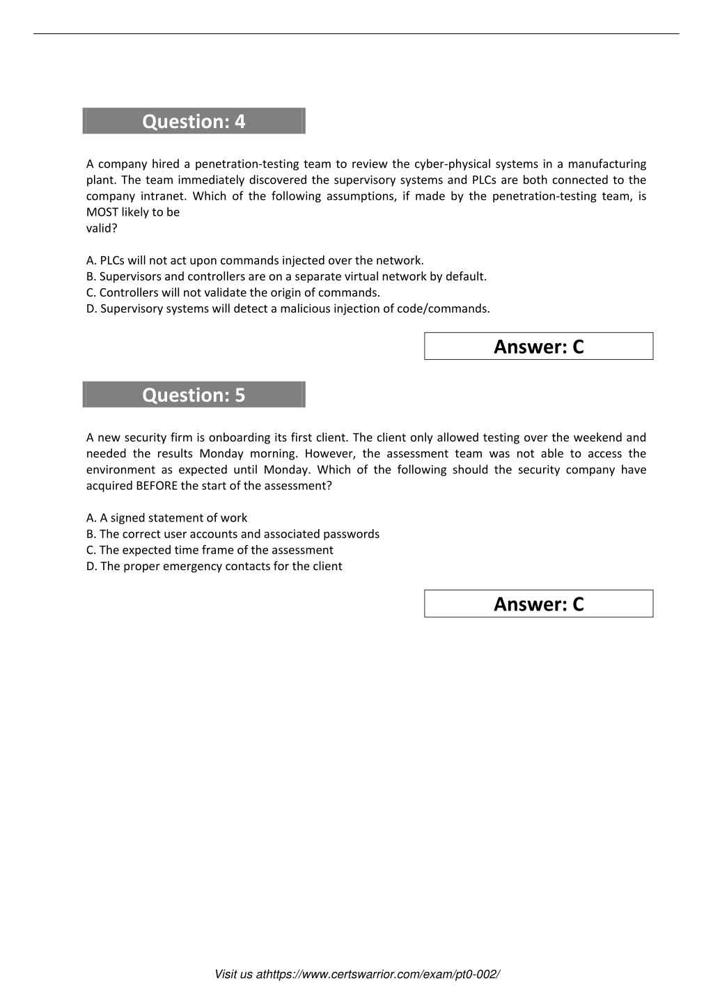 PPT - CompTIA PT0-002 Practice Exam Questions PowerPoint Presentation Sns-Brigh10