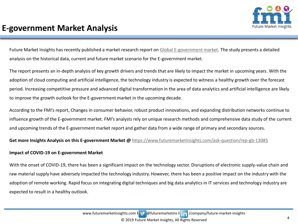 PPT - E-government Market PowerPoint Presentation, free download - ID ...