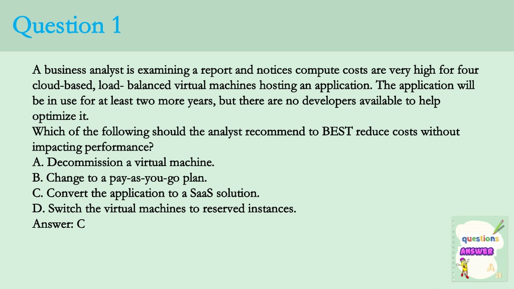 PPT - 2021 Update CompTIA Cloud Essentials CLO-002 Real Questions ...