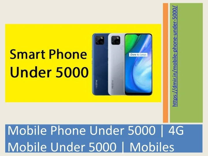 PPT Mobile Phone Under 5000 4G Mobile Under 5000 Mobiles