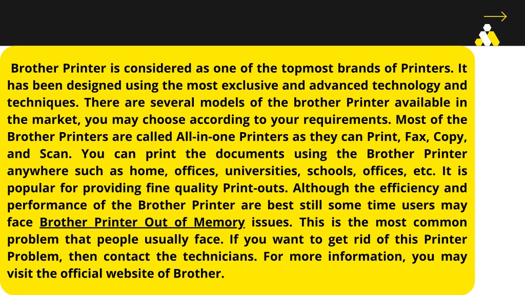 PPT How do i resolve the Brother printer Out of Memory? PowerPoint