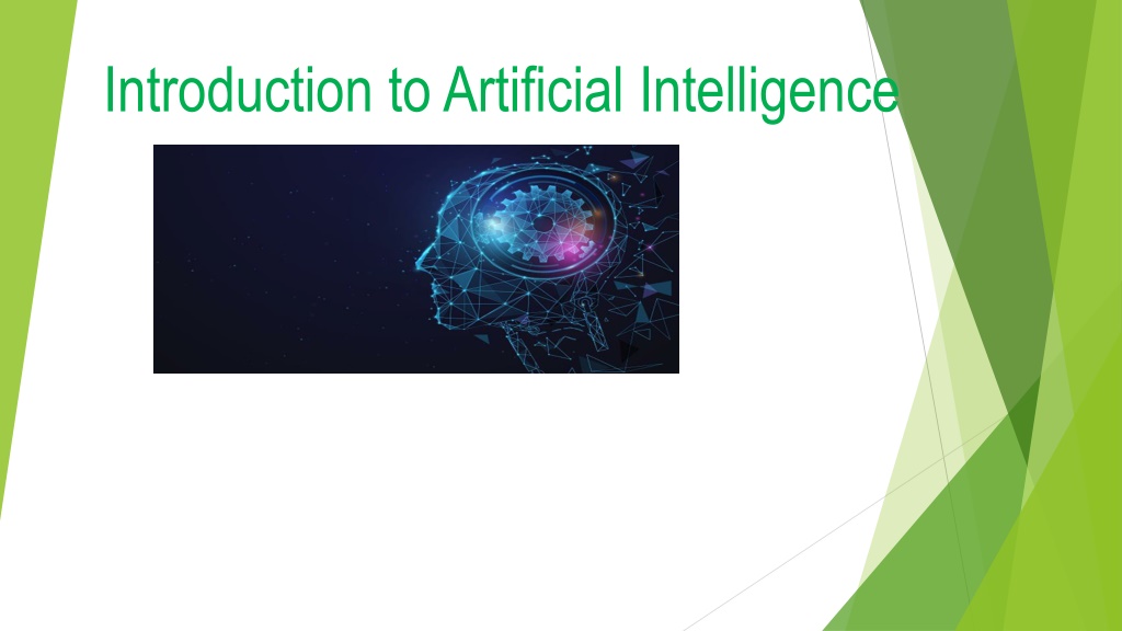 PPT - Introduction To Artificial Intelligence PowerPoint Presentation ...