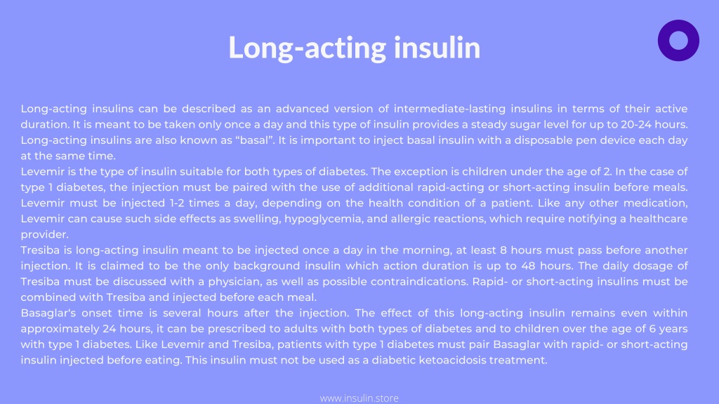 PPT - Types of Insulin PowerPoint Presentation, free download - ID:10618105