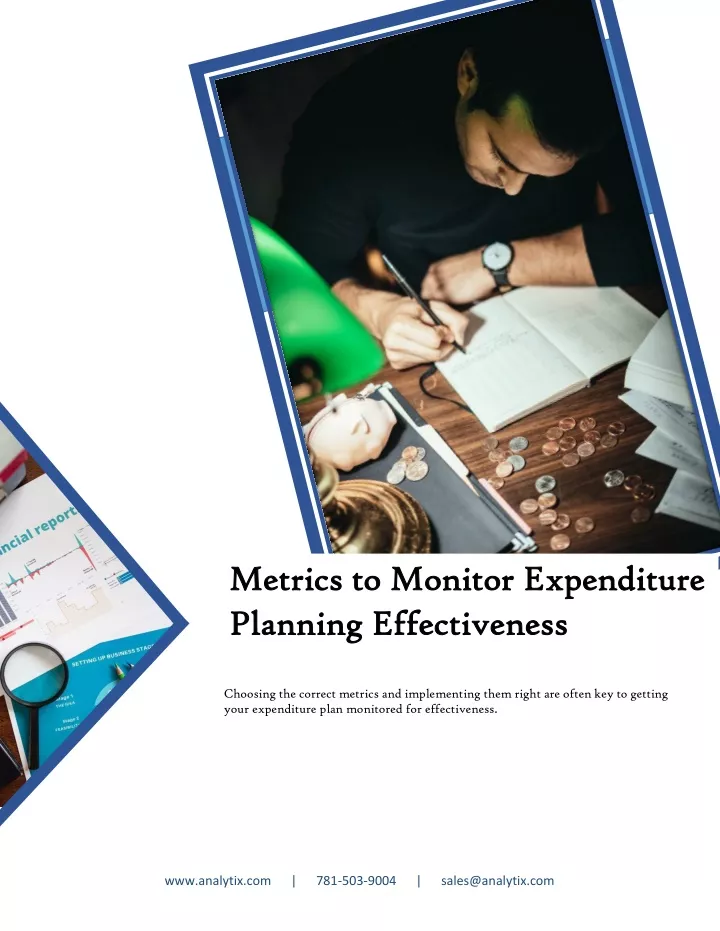 metrics to monitor expenditure metrics to monitor n.