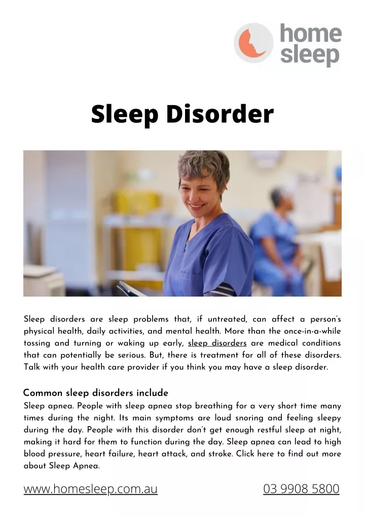 PPT - Sleep Disorder PowerPoint Presentation, Free Download - ID:10621259