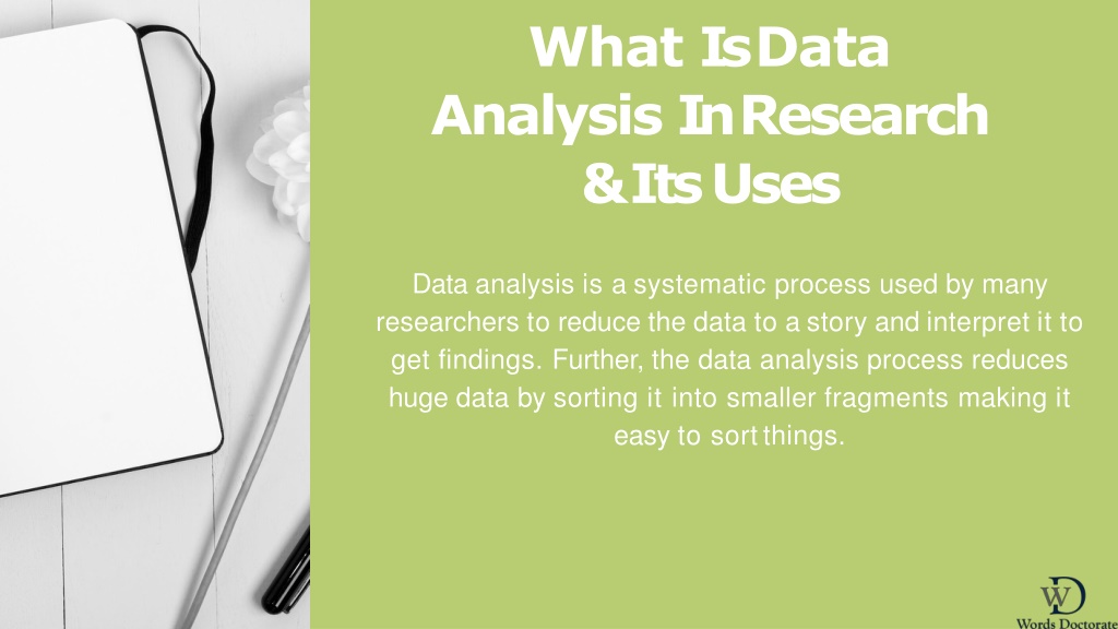 what is data analysis in research slideshare