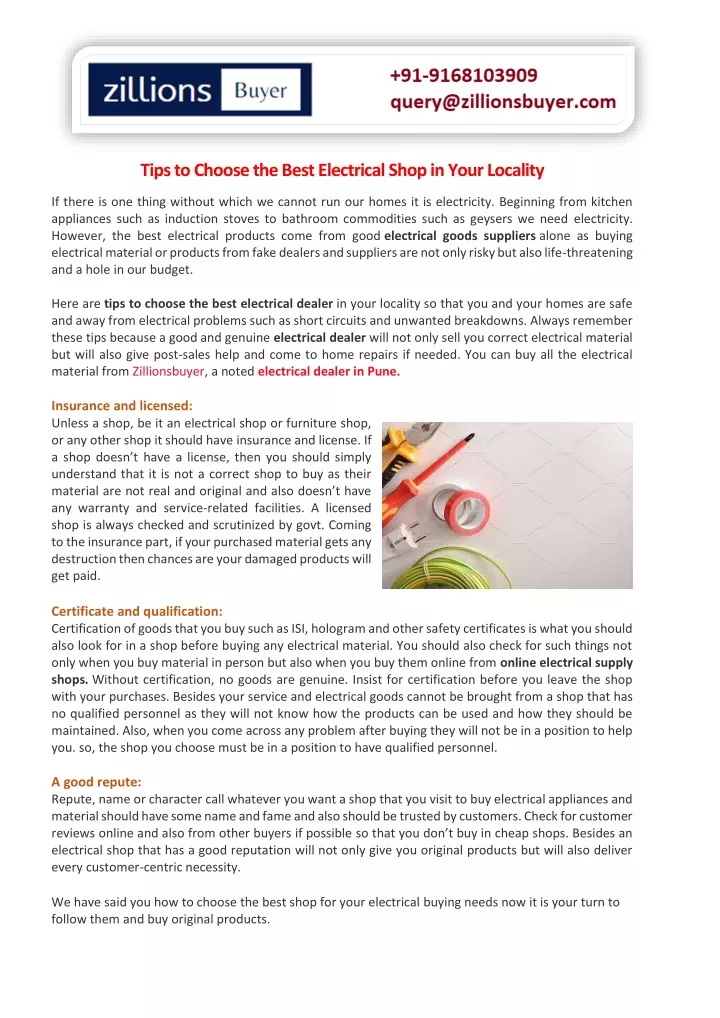 ppt-tips-to-choose-the-best-electrical-shop-in-your-locality