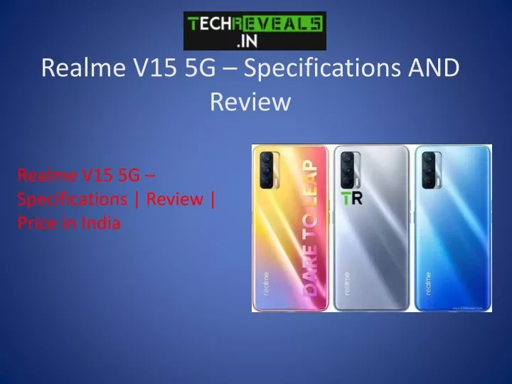 Realme v15 5g обзор