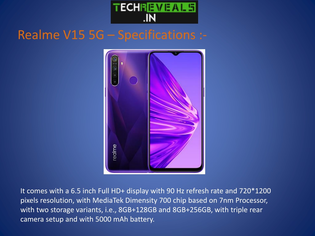 Realme v15 5g обзор