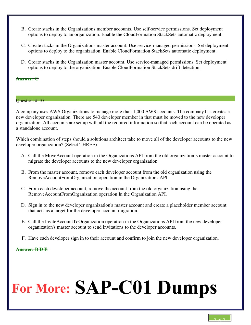 SAP-C01 Latest Test Simulations