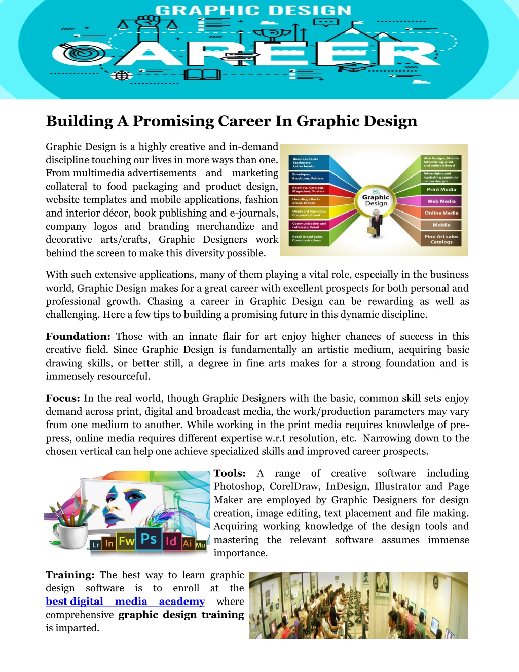 graphic design career presentation