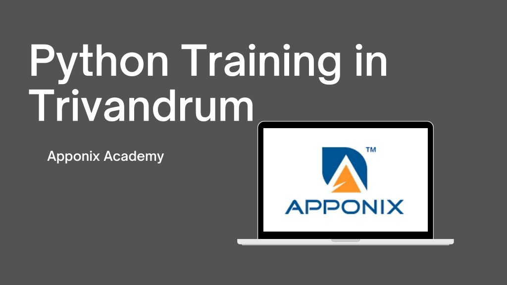 PPT Python Training in Trivandrum PowerPoint Presentation, free