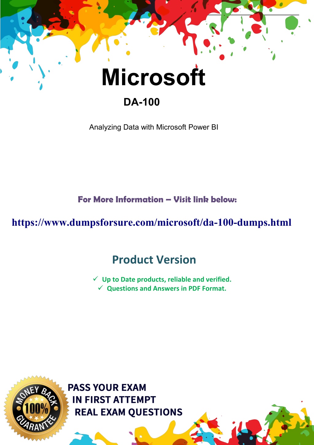 PPT - Microsoft DP-100 Dumps – DP-100 dumps PDF - Dumpsforsure.com  PowerPoint Presentation - ID:10631661