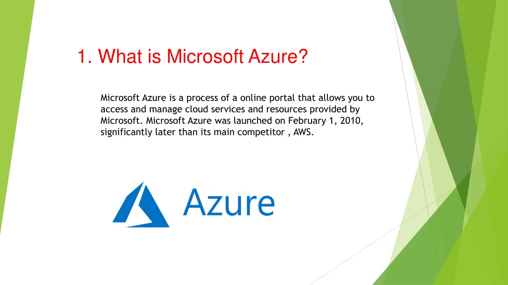 PPT - Introduction To Azure PowerPoint Presentation, Free Download - ID ...