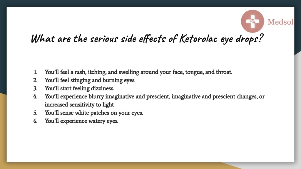 PPT - Ketorolac eye drops PowerPoint Presentation, free download - ID ...