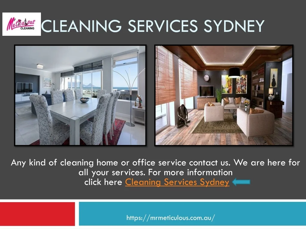 PPT Cleaning Services Sydney PowerPoint Presentation, free download ID10635050