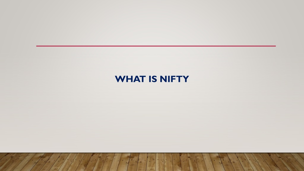 nifty meaning