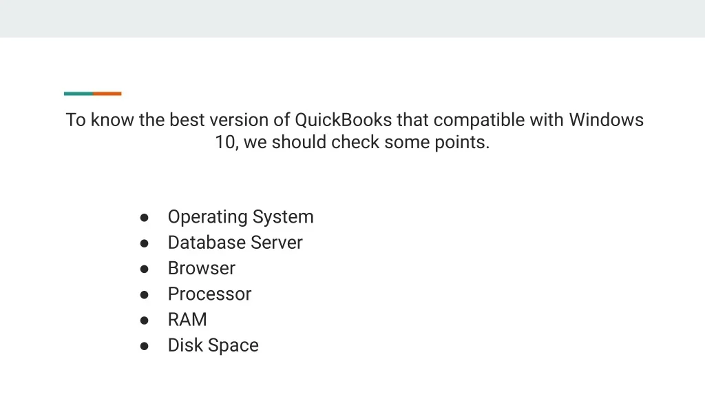 PPT - Which versions of QuickBooks run on Windows 10 PowerPoint ...