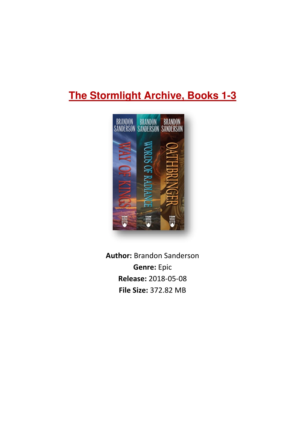 the stormlight archive book 3