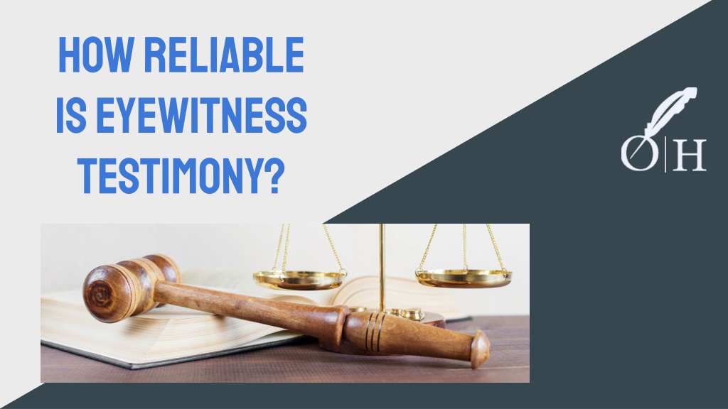 ppt-how-reliable-is-eyewitness-testimony-powerpoint-presentation