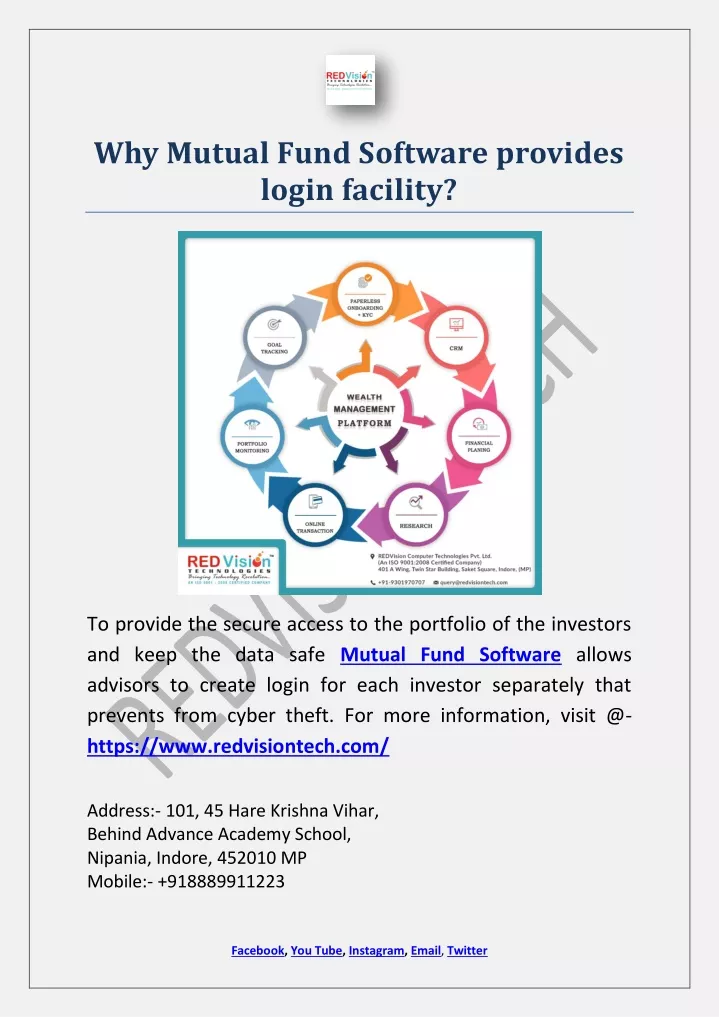 PPT Why Mutual Fund Software Provides Login Facility PowerPoint 