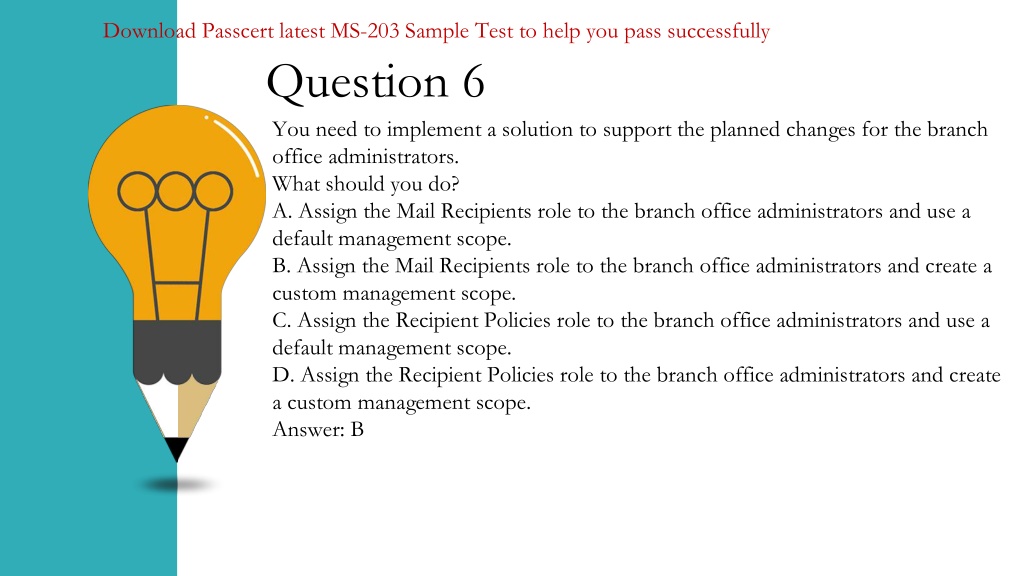 MS-203 Training Material