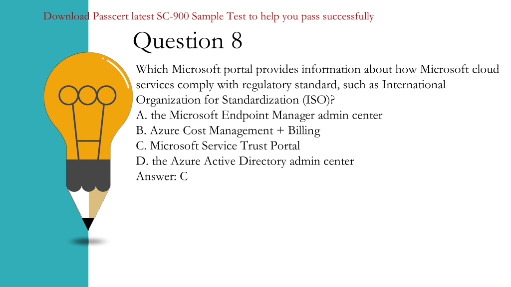 SC-900 Valid Test Objectives