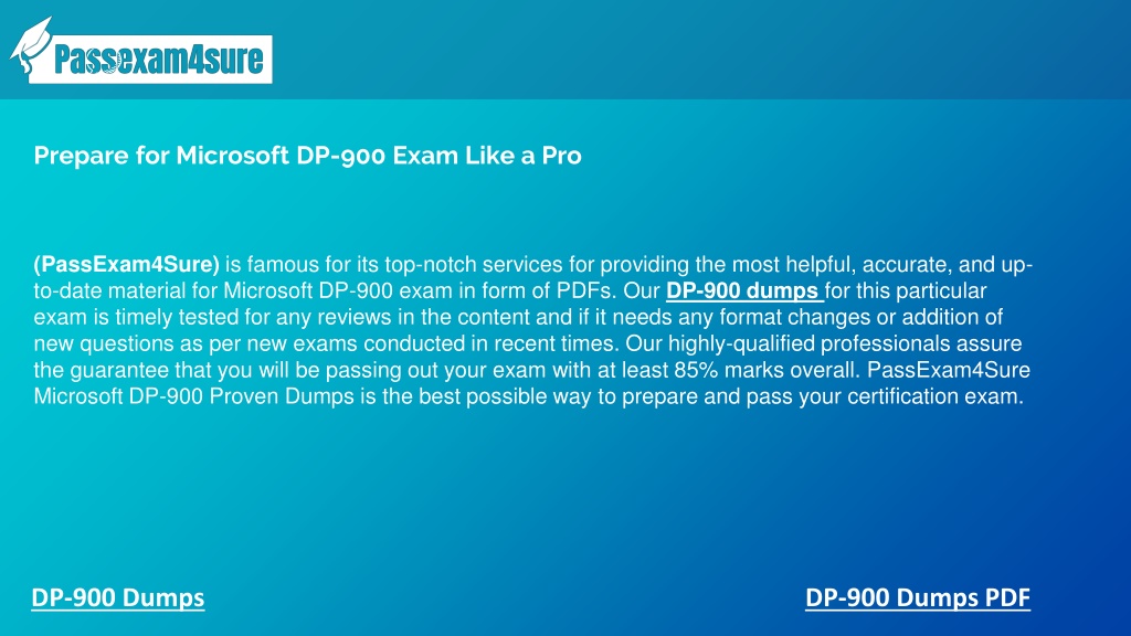 Latest DP-900 Exam Vce