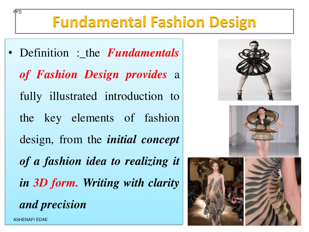PPT - Fundamnetal of Fashion Designppt PowerPoint Presentation, free ...