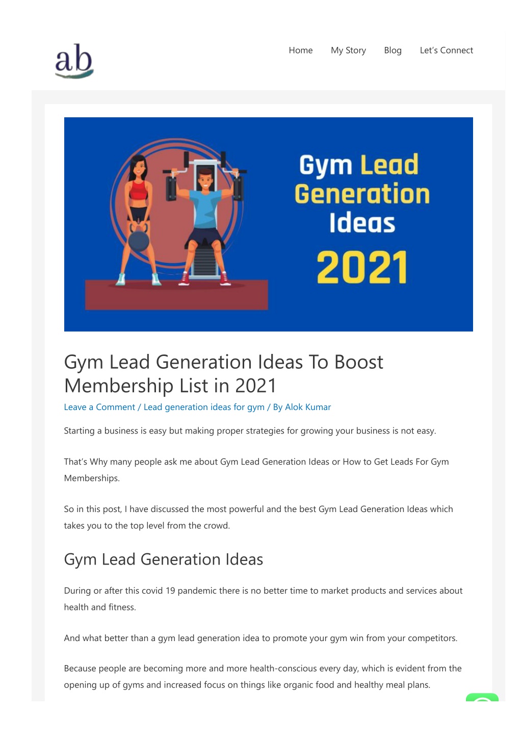 Lead Generation for Fitness - Pearl Lemon Leads