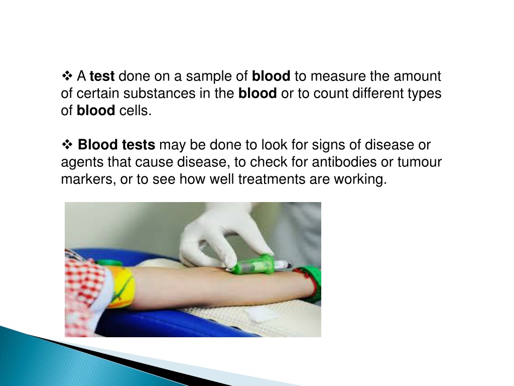 PPT - All About Blood Test... PowerPoint Presentation, free download ...