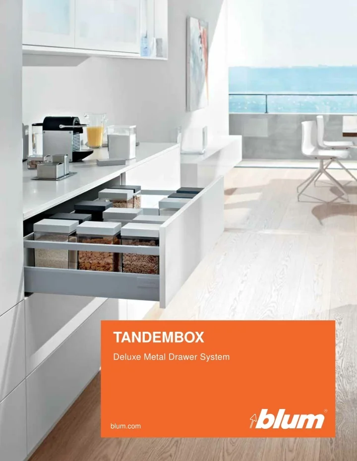 PPT - Tandem Box - Box System or Drawers by Blum PowerPoint ...