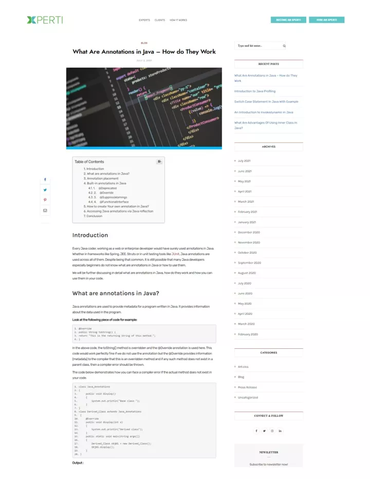 Ppt what are annotations in java how do they work powerpoint presentation id 10659764