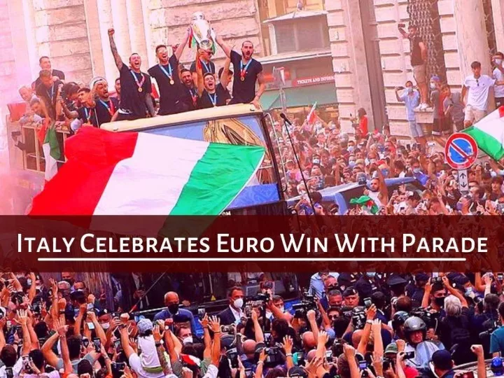 italy celebrates euro win with parade n.