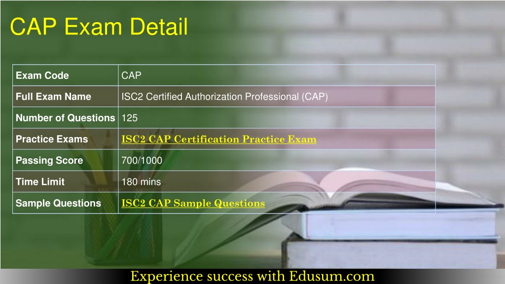 PPT Study with ISC2 CAP Exam Practice Test with CAP Syllabus [PDF