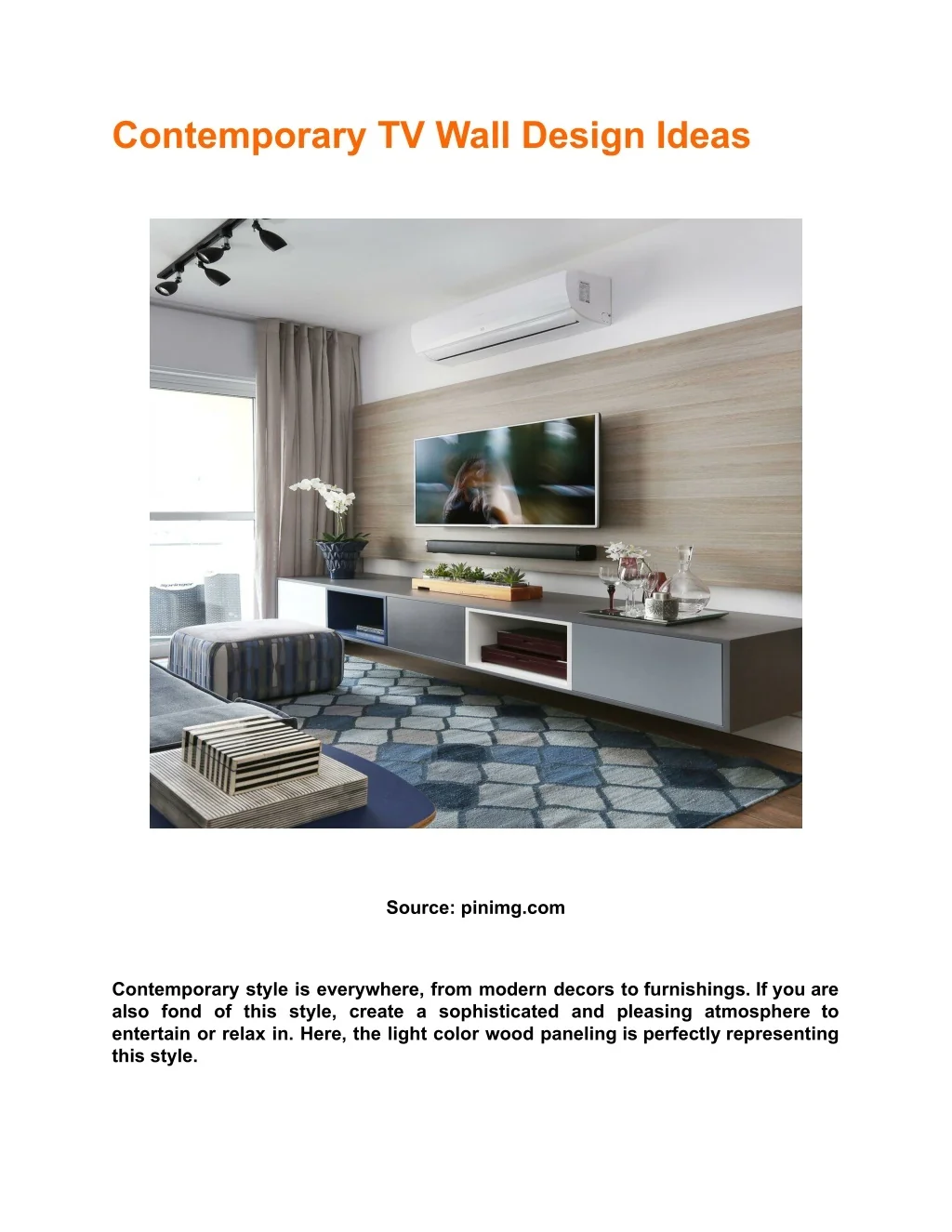 PPT - 40 Stylish and Trendy LED TV Wall Panel Designs For Your Living ...