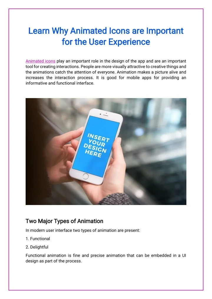 PPT - Learn Why Animated Icons are Important for the User Experience ...